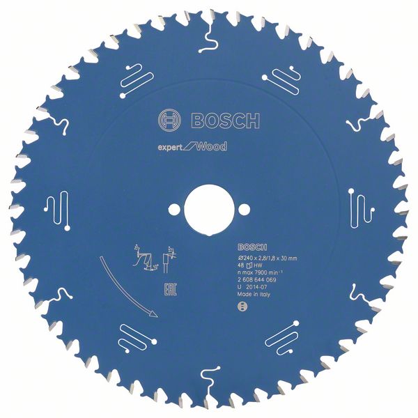 Bosch Pílový kotúč Expert for Wood 240 x 30 x 2,8 mm, 48 1ks 2608644069