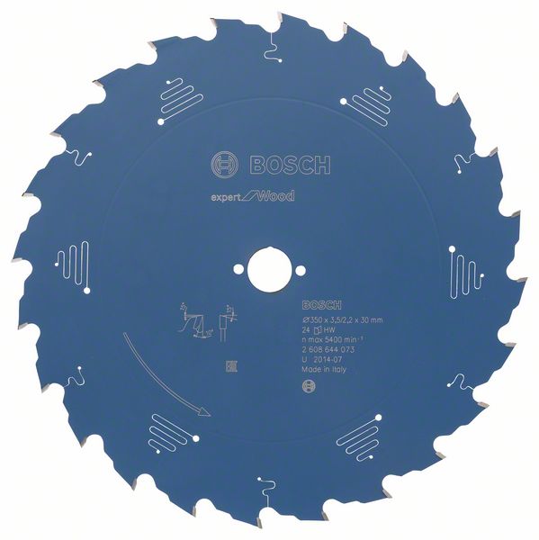 Bosch Pílový kotúč Expert for Wood 350 x 30 x 3,5 mm, 24 1ks 2608644073