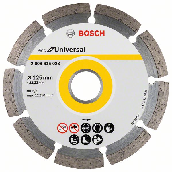 DIA kotúč uni 125x22,23 mm Bosch ECO 2608615028
