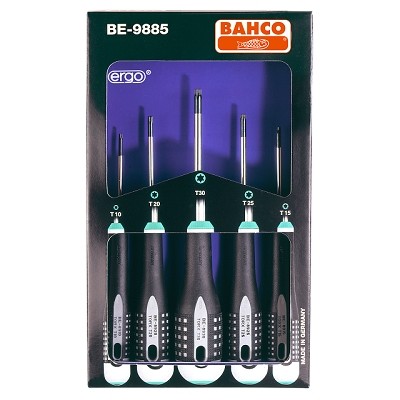 Sada skrutkovačov Bahco BE-9885 Torx