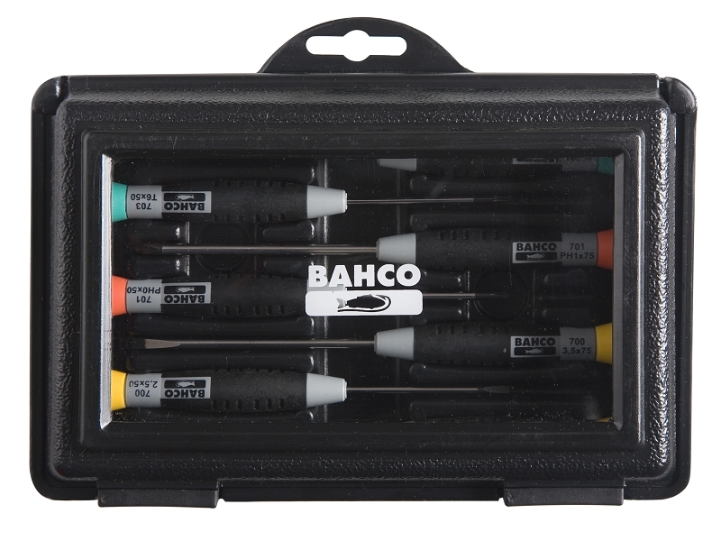 Sada presných skrutkovačov FD, PH, Torx Bahco 706-4