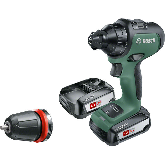 Aku vŕtací skrutkovač Bosch AdvancedDrill 18 (2x 2.5Ah) 06039B5001