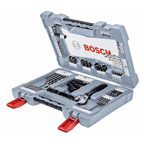 Bosch 91-dielna súprava vrtákov a skrutkovacích hrotov Premium X-Line 91ks 2608P00235