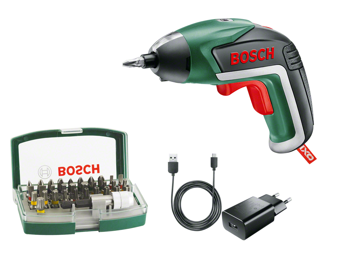 Aku skrutkovač Bosch IXO V + sada 06039A800S