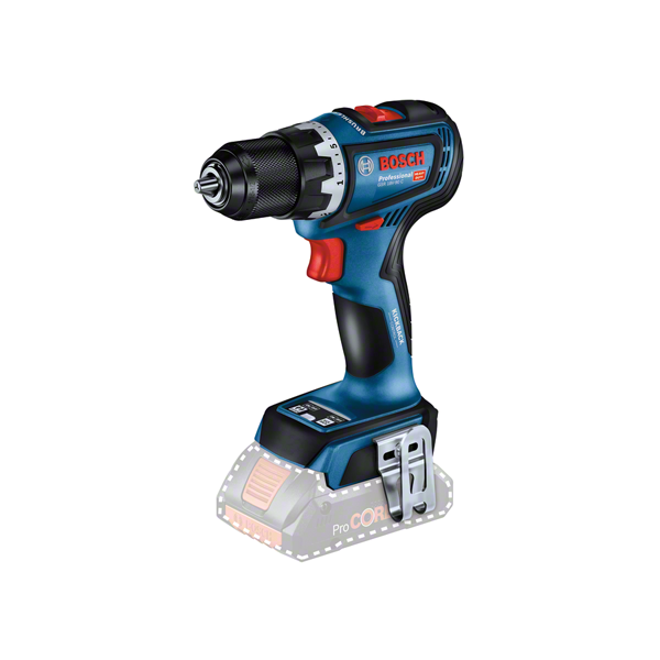 Aku vŕtací skrutkovač Bosch GSR 18V-90 C (bez aku) 06019K6000