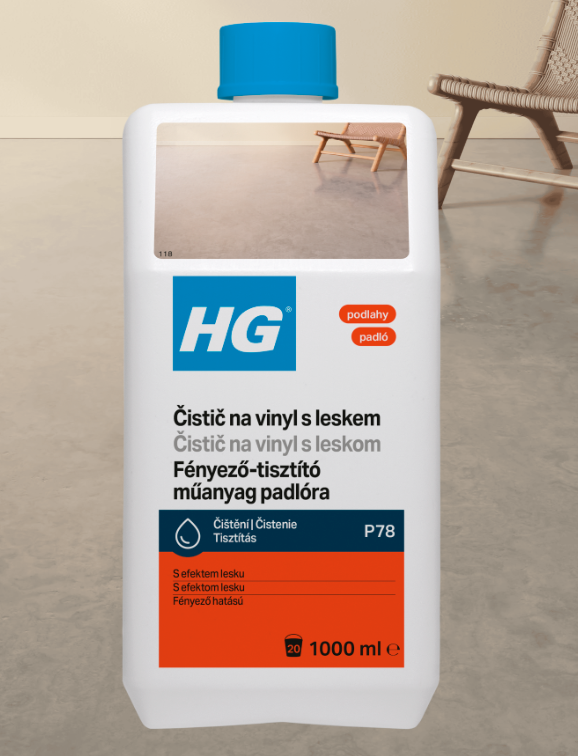 HG118 čistič na vinyl s leskom 1l HG1181027
