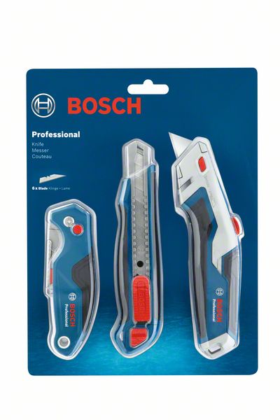 Bosch sada nožov 3-dielna 1600A027M4