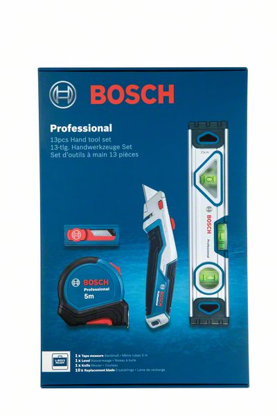 Bosch sada ručného náradia 13-dielna 1600A027M3