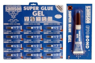 Sekundové lepidlo Samson Super Glue Gel 3g 6700