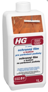 HG200 ochranný film s leskom na parketové podlahy
