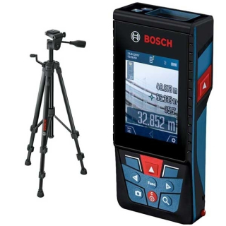 Laserový merač vzdialeností a sklonomer Bosch GLM 120 C + statív BT150 0601072F01