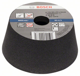Bosch Kónická brúsna miska - na kameň/betón 90 mm, 110 mm, 55 mm, 60 1ks 1608600241