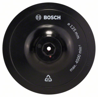 Bosch Doska s upínaním na suchý zips 125 mm, 8 mm 1ks 1609200154