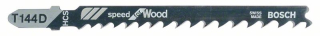 Bosch Pílový list do priamočiarej píly T 144 D Speed for Wood 5ks 2608630040