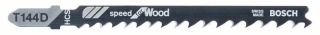Bosch Pílový list do priamočiarej píly T 144 D Speed for Wood 3ks 2608630560