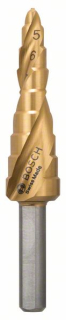 Bosch Stupňovitý vrták z HSS-TiN 4 - 12 mm, 6,0 mm, 66,5 mm 1ks 2608597525