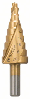 Bosch Stupňovitý vrták z HSS-TiN 4 - 20 mm, 8,0 mm, 70,5 mm 1ks 2608597526