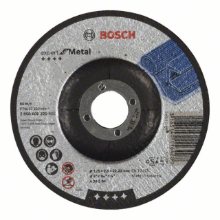 Bosch Rezací kotúč s prelisom Expert for Metal A 30 S BF, 125 mm, 2,5 mm 1ks 2608600221