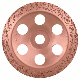 Bosch Miskovitý brúsny kotúč so zrnom z tvrdého kovu 180 x 22,23 mm; hrubý, šikmý 1ks 2608600367