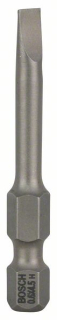 Bosch Skrutkovací hrot Extra Hart S 0,6x4,5, 49 mm 3ks 2607001477