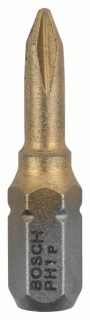 Bosch Skrutkovací hrot Max Grip PH 1, 25 mm 3ks 2607001544