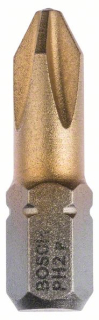 Bosch Skrutkovací hrot Max Grip PH 2, 25 mm 10ks 2607001547