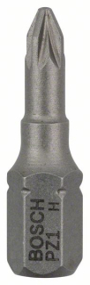 Bosch Skrutkovací hrot Extra Hart PZ 1, 25 mm 25ks 2607001556