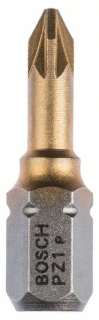 Bosch Skrutkovací hrot Max Grip PZ 1, 25 mm 10ks 2607001592