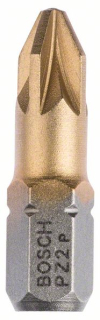 Bosch Skrutkovací hrot Max Grip PZ 2, 25 mm 10ks 2607001594