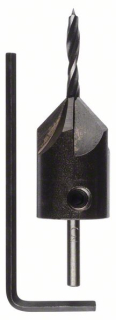 Bosch Špirálový vrták do dreva so záhlbníkom 3,0 mm 1ks 2608595345