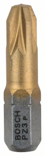 Bosch Skrutkovací hrot Max Grip PZ 3, 25 mm 25ks 2607002492