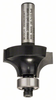 Zaobľovacia fréza s vodiacim ložiskom Bosch R=8mm 2608628341