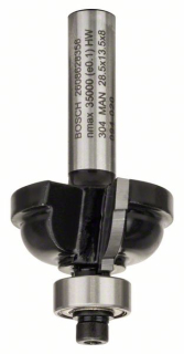 Profilová fréza s vodiacim ložiskom F R=6,3mm Bosch 2608628356