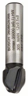 Žliabkovacia fréza Bosch R=6mm 2608628368