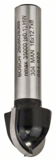 Žliabkovacia fréza Bosch R=8mm 2608628369