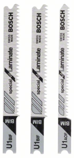 Bosch 3-dielna súprava pílových listov do priamočiarych píl U 1 BIF (2x); U 1 AOF 3ks 2608636430