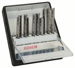 Bosch 10-dielna súprava pílových listov do priamočiarych píl Robust Line Metal Expert, so stopkou T T 118 G; T 118 A; T 118 B; T 118 EOF; T 118 AF; T 118 BF; T 118 GFS; T 227 D; T 127 D; T 123 X 10ks 2607010541