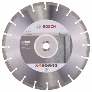 Bosch Diamantový rezací kotúč Standard for Concrete 300 x 22,23 x 3,1 x 10 mm 1ks 2608602542