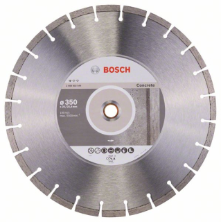 Bosch Diamantový rezací kotúč Standard for Concrete 350 x 20/25,40 x 2,8 x 10 mm 1ks 2608602544
