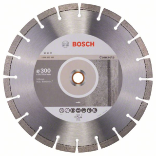 Bosch Diamantový rezací kotúč Expert for Concrete 300 x 20,00+25,40 x 2,8 x 12 mm 1ks 2608602560