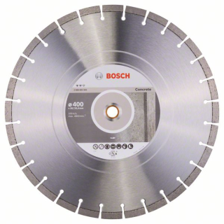 Bosch Diamantový rezací kotúč Expert for Concrete 400 x 20,00+25,40 x 3,2 x 12 mm 1ks 2608602562