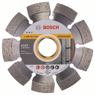 Bosch Diamantový rezací kotúč Expert for Universal 115 x 22,23 x 2,2 x 12 mm 1ks 2608602564