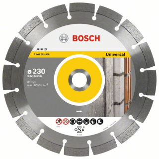 Bosch Diamantový rezací kotúč Expert for Universal 300 x 22,23 x 2,8 x 12 mm 1ks 2608602569