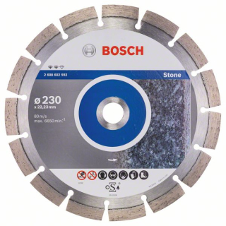 Bosch Diamantový rezací kotúč Expert for Stone 230 x 22,23 x 2,4 x 12 mm 1ks 2608602592