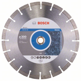 Bosch Diamantový rezací kotúč Expert for Stone 300 x 20,00+25,40 x 2,8 x 12 mm 1ks 2608602593
