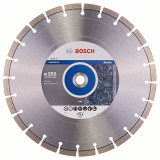 Bosch Diamantový rezací kotúč Expert for Stone 350 x 20,00+25,40 x 3,2 x 12 mm 1ks 2608602594