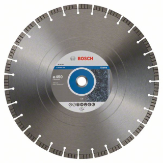Bosch Diamantový rezací kotúč Best for Stone 450 x 25,40 x 3,8 x 12 mm 1ks 2608602650