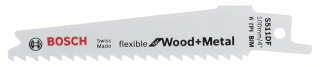 Bosch Pílový list do chvostovej píly S 511 DF Flexible for Wood and Metal 5ks 2608657723