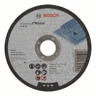 Rezací kotúč rovný Bosch Standard for Metal A 30 S BF, 125x2,5 mm 2608603166