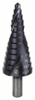 Bosch Stupňovité vrtáky HSS-AlTiN 6 - 30 mm, 10,0 mm, 93,5 mm 1ks 2608588067